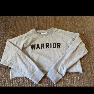 Spiritual gangster cropped sweatshirt